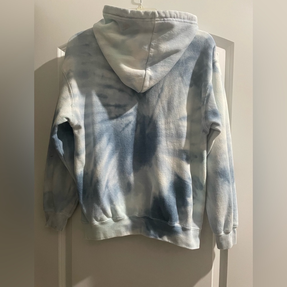 DREAMSICLE 💙 Blue Tie-Dye Pullover Hoodie –Cozy and Comfy Size:S – Cozy & Trendy - Picture 3 of 10